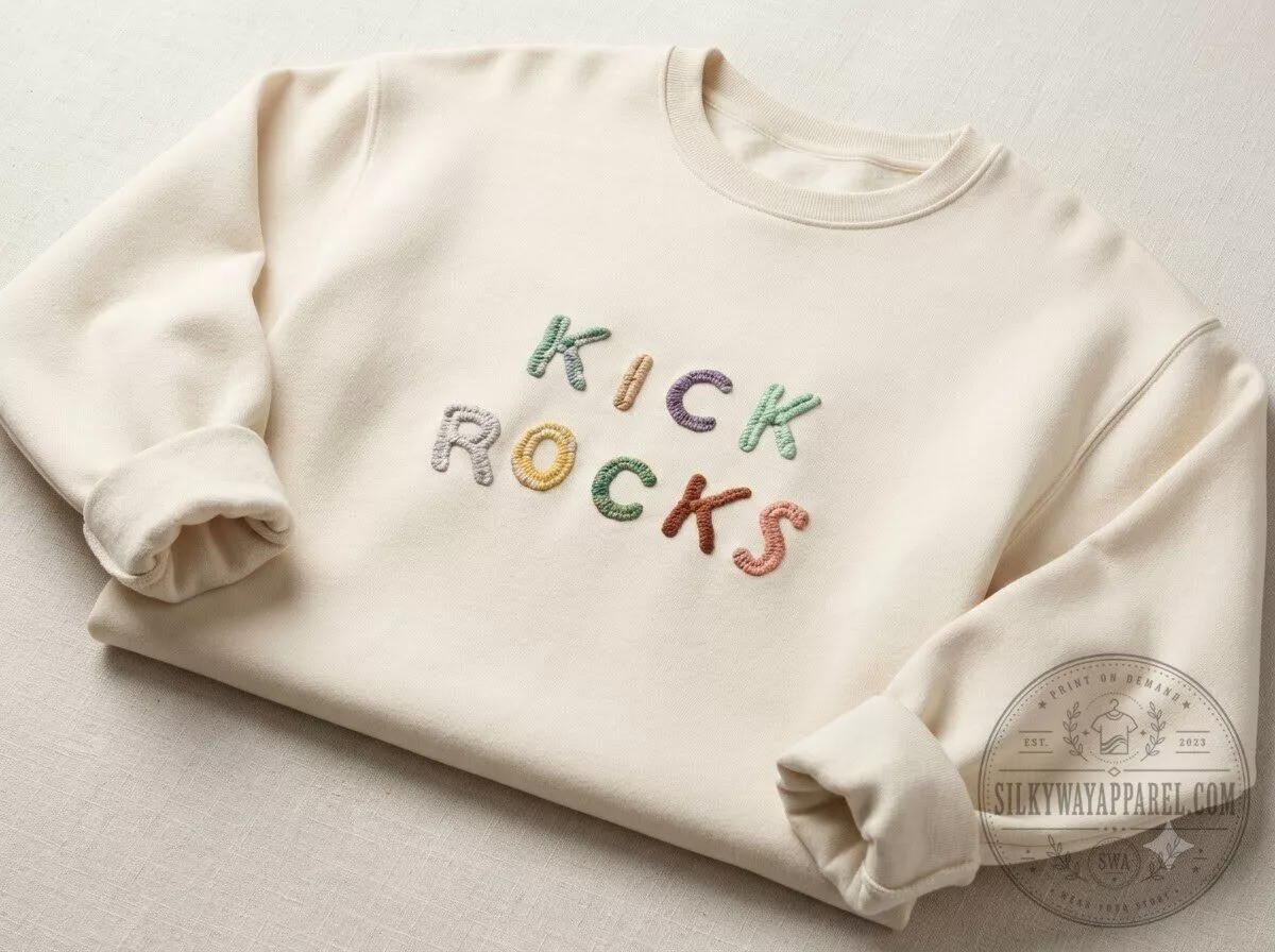 Kick Rocks Sophie Cunningham indiana fever embroidered shirt 2 Kick Rocks Sophie Cunningham indiana fever embroidered shirt