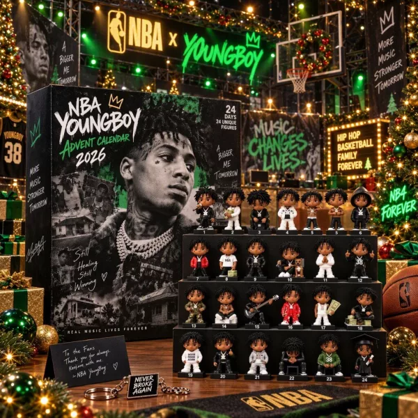NBA x YoungBoy Advent Calendar 2026 Collectible Figures Set