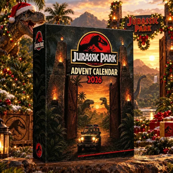 Jurassic Park Advent Calendar 2026 Dinosaur Collectible Figures