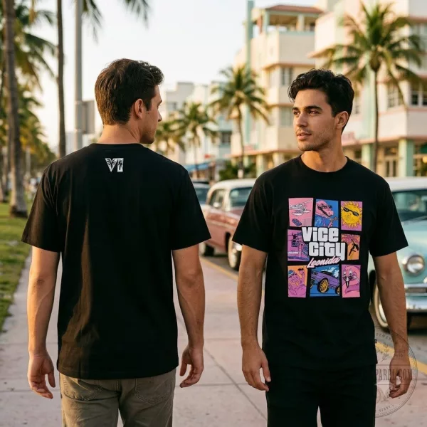 2026 Merch Vice City Leonida Grand Theft Auto VI Goodtime State Tee